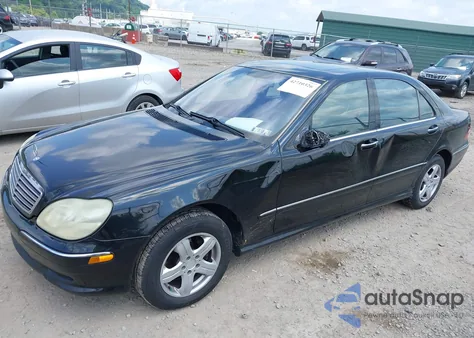 2001 Mercedes-Benz S 430 из США, поврежденный, VIN WDBNG70JX1A207136
